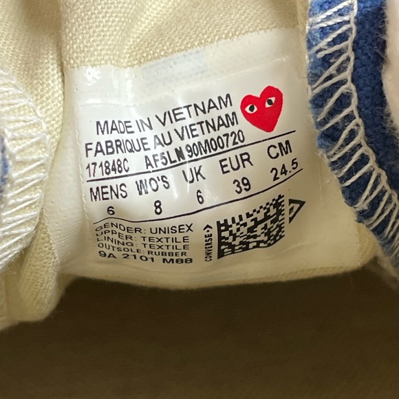 Comme Des Garcons Converse - Picture 8 of 10